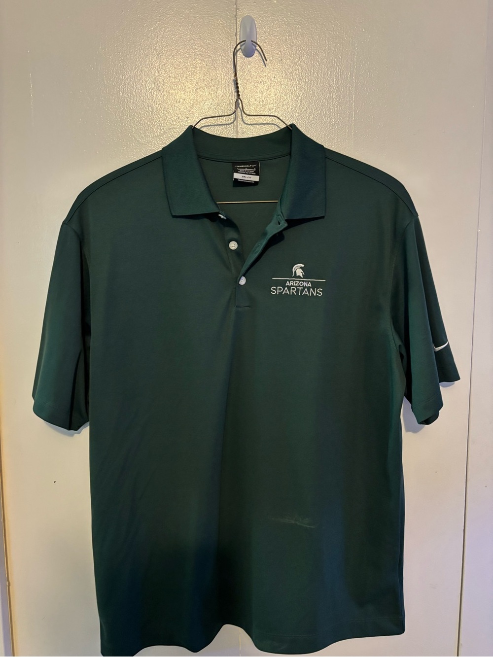 Nike Dark Green Men's Polo with Chest Logo